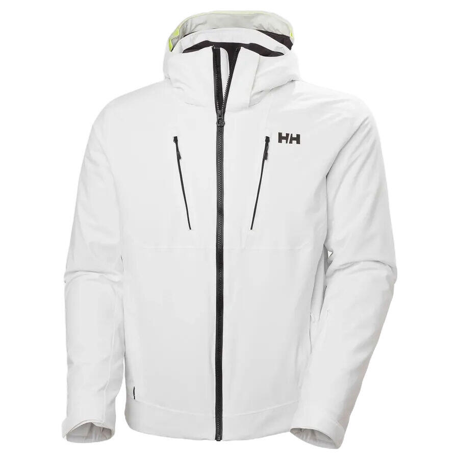 Chaqueta de Esquí Blanco Helly Hansen Alpha White Impermeable y Cortavientos 3/7