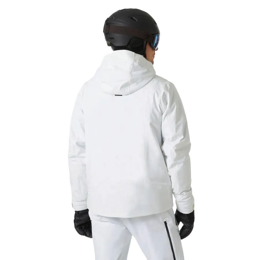 Chaqueta de Esquí Blanco Helly Hansen Alpha White Impermeable y Cortavientos 2/7