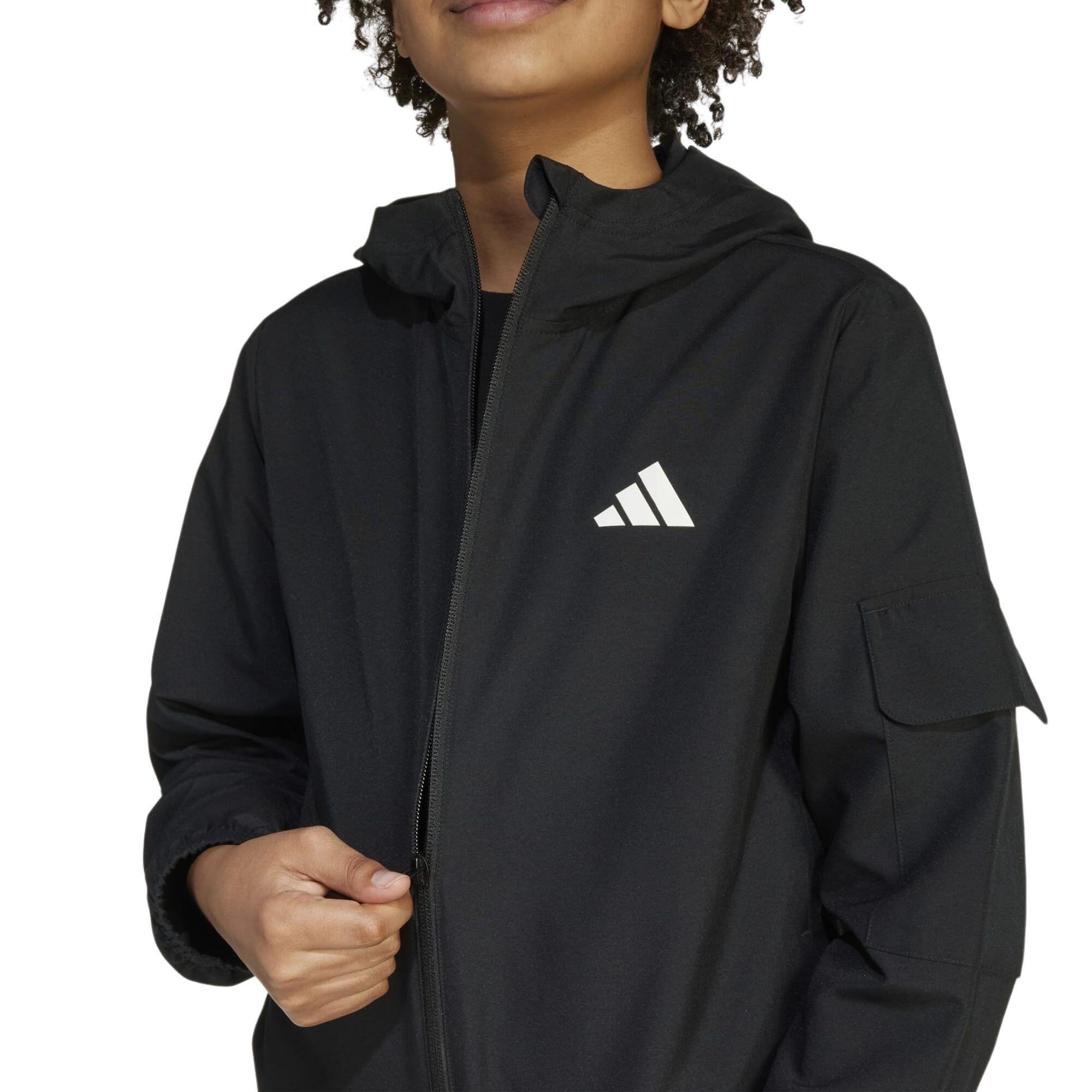 Survêtement Badge of Sport Woven Cargo Noir - JL7472 3/5