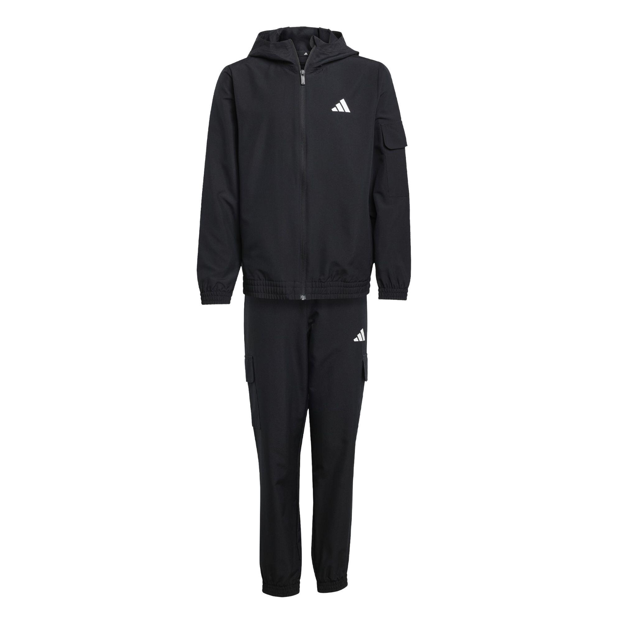 Survêtement Badge of Sport Woven Cargo Noir - JL7472 5/5