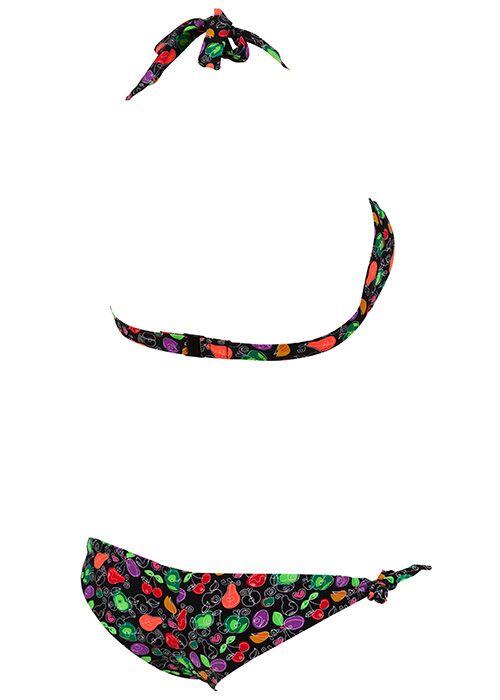 Bikini Arena Little Fruit Neckholder Negro Talla 32 2/5
