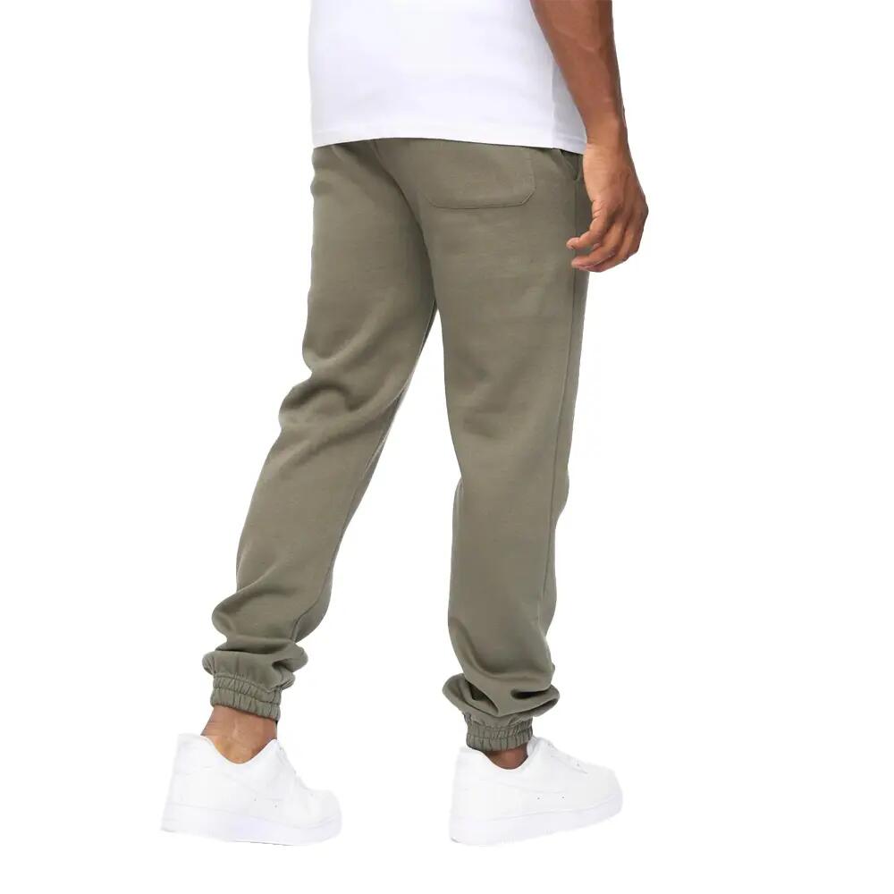 Mens Mappedout Jogging Bottoms (Olive) 3/3