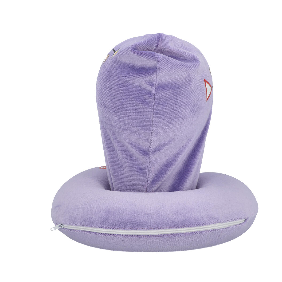 cartrend KIDS Nackenkissen mit Kapuze lila 7/7