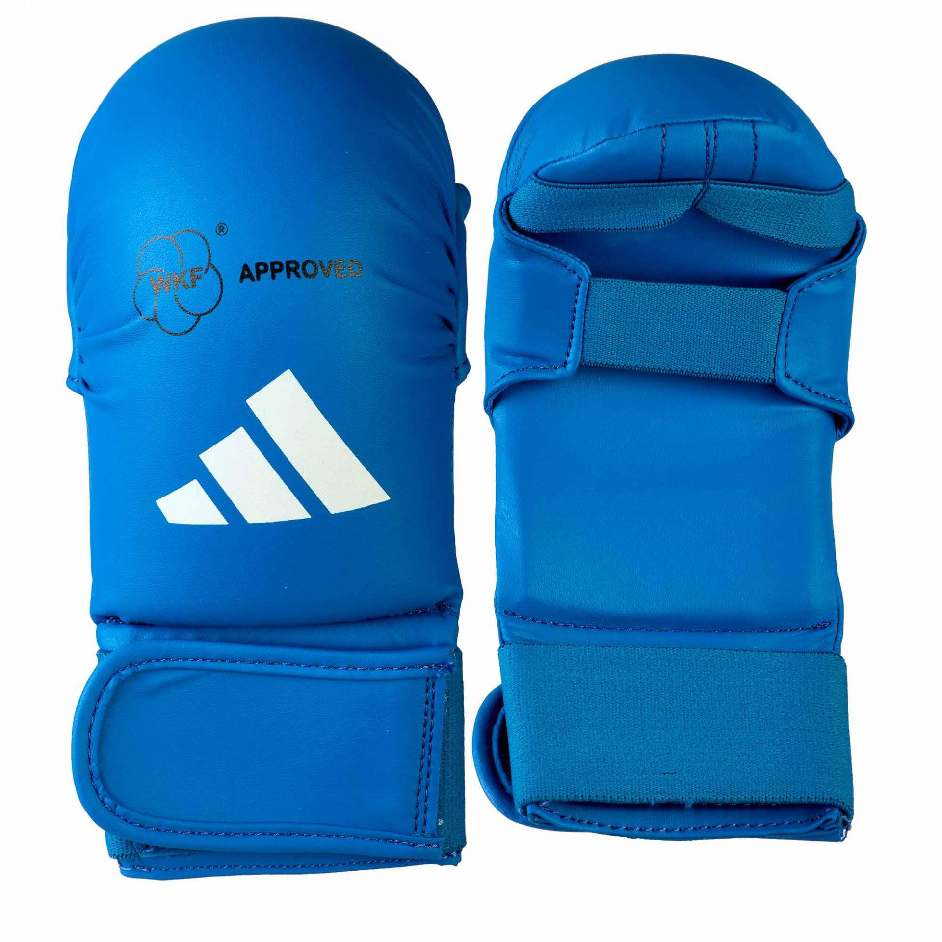 Mitaines karaté wkf sans pouce  (couleur : rouge - taille : xxs) 2/7