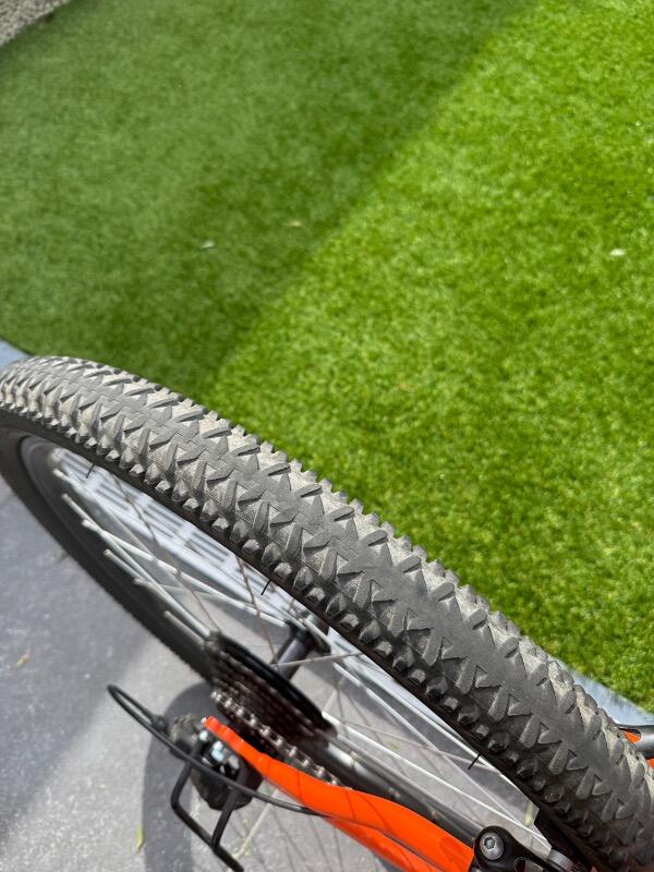 Tussen Particulieren - ROCKRIDER fiets 26' 500 Papaya Oranje 4/5