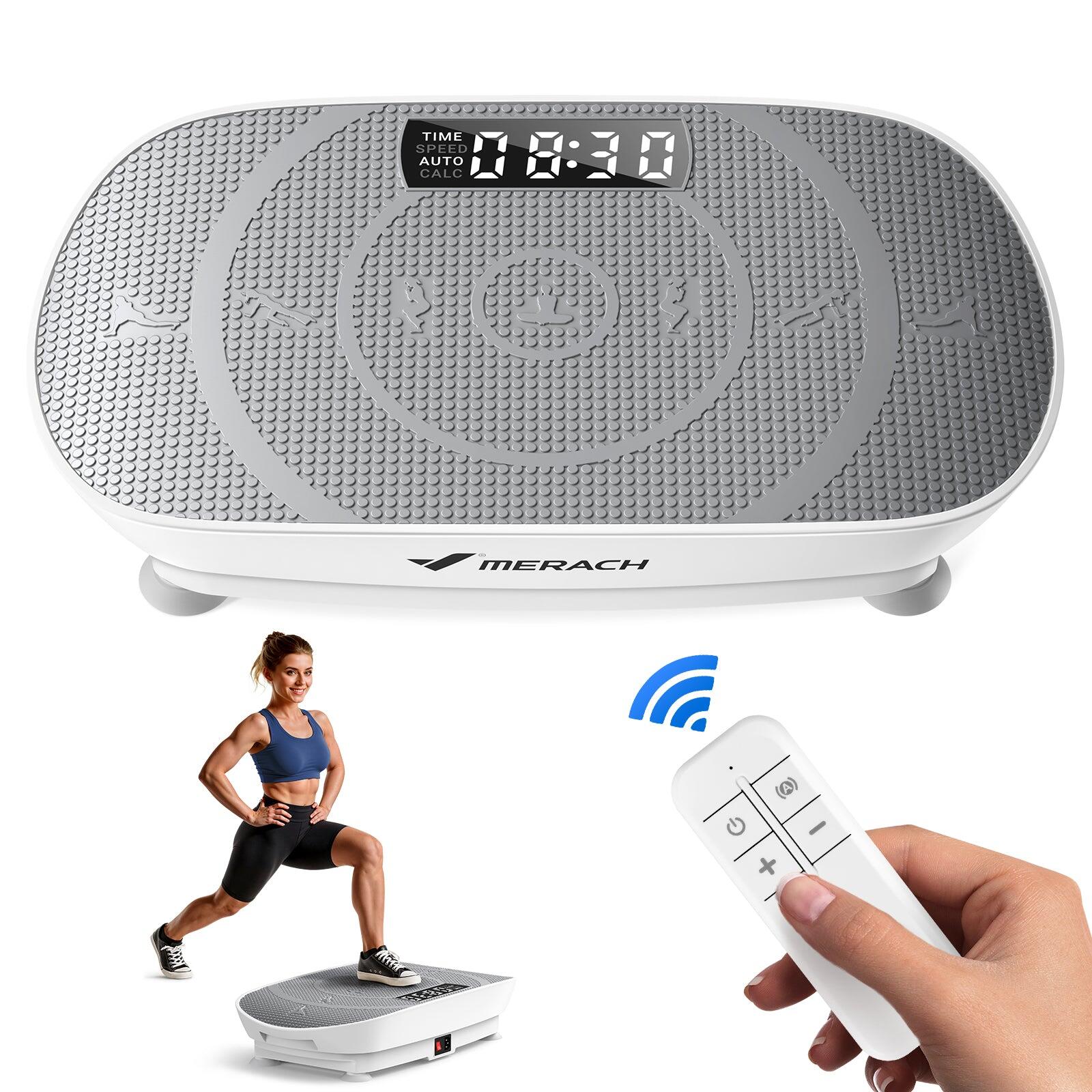 Plateforme Vibrante – Perte De Poids, 9 Modes, 120 Niveaux, Bluetooth, Télécommande, Charge 150kg