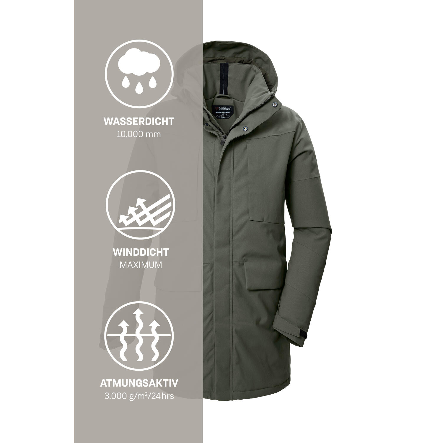 Herren Parka KOW 80 MN PRK 6/7