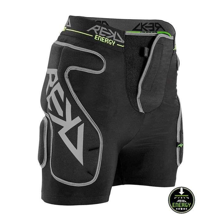 Protective Shorts Rekd Energy Impact Black 2026 7/7