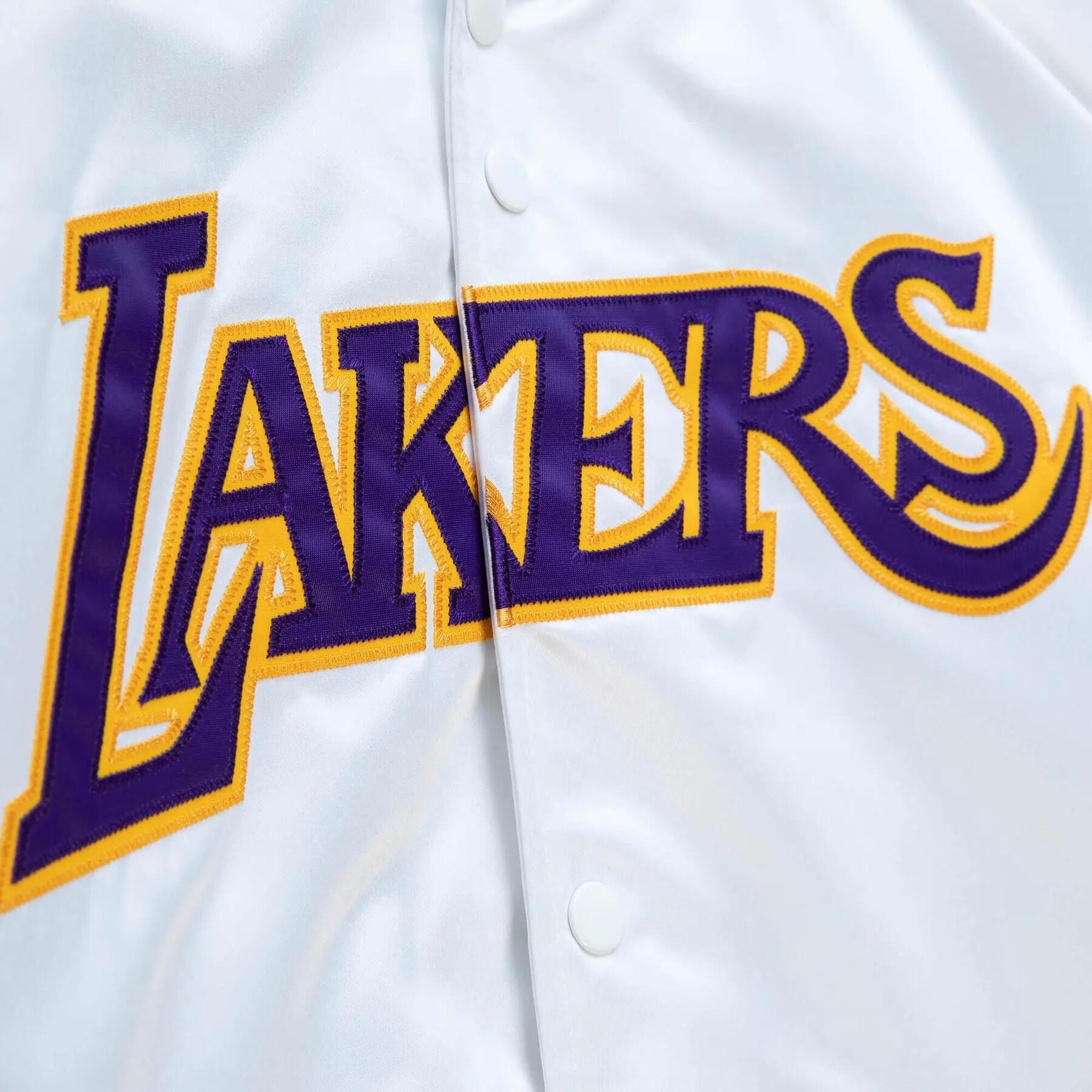 Chaqueta ligera de satén Los AngelLakers 3/3