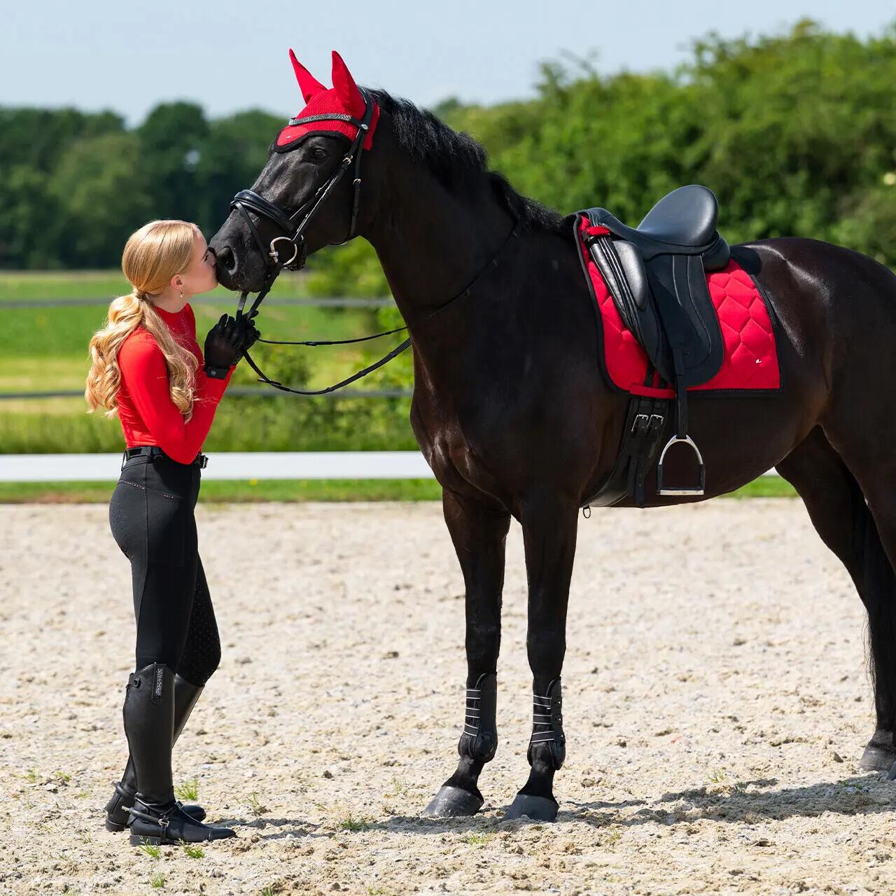 Full grip riding leggings QHP Oakleigh 5/7