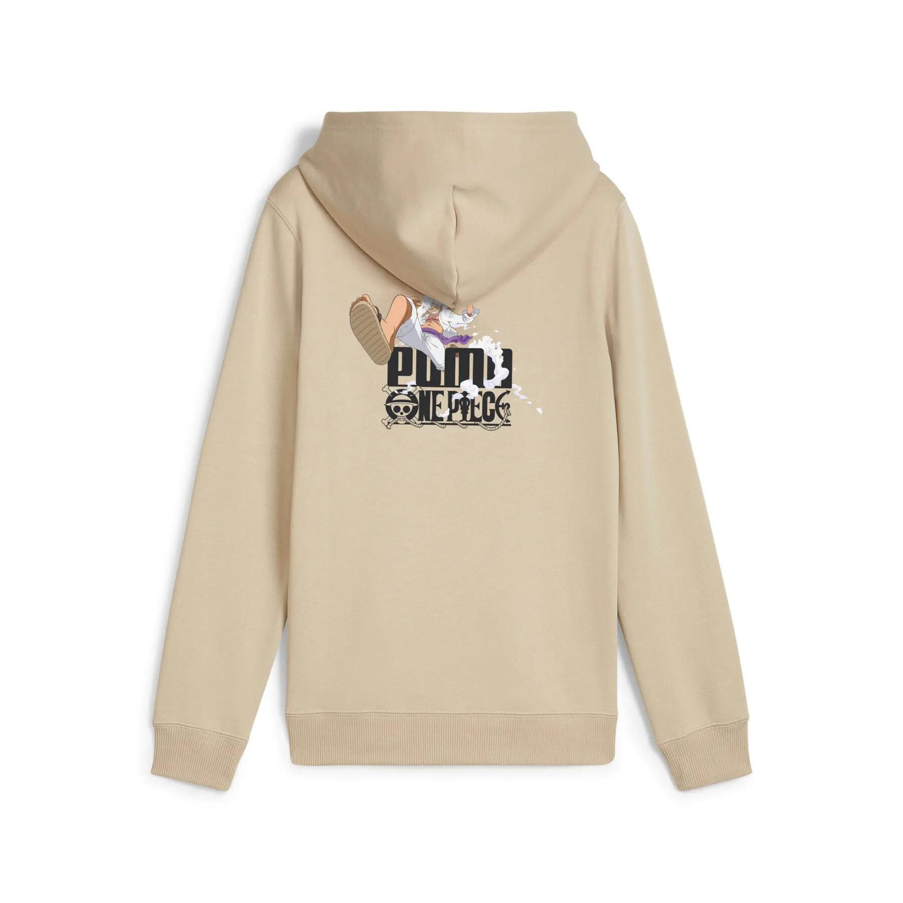 Camisola com capuz para criança Puma x One Piece Graphic 4/5