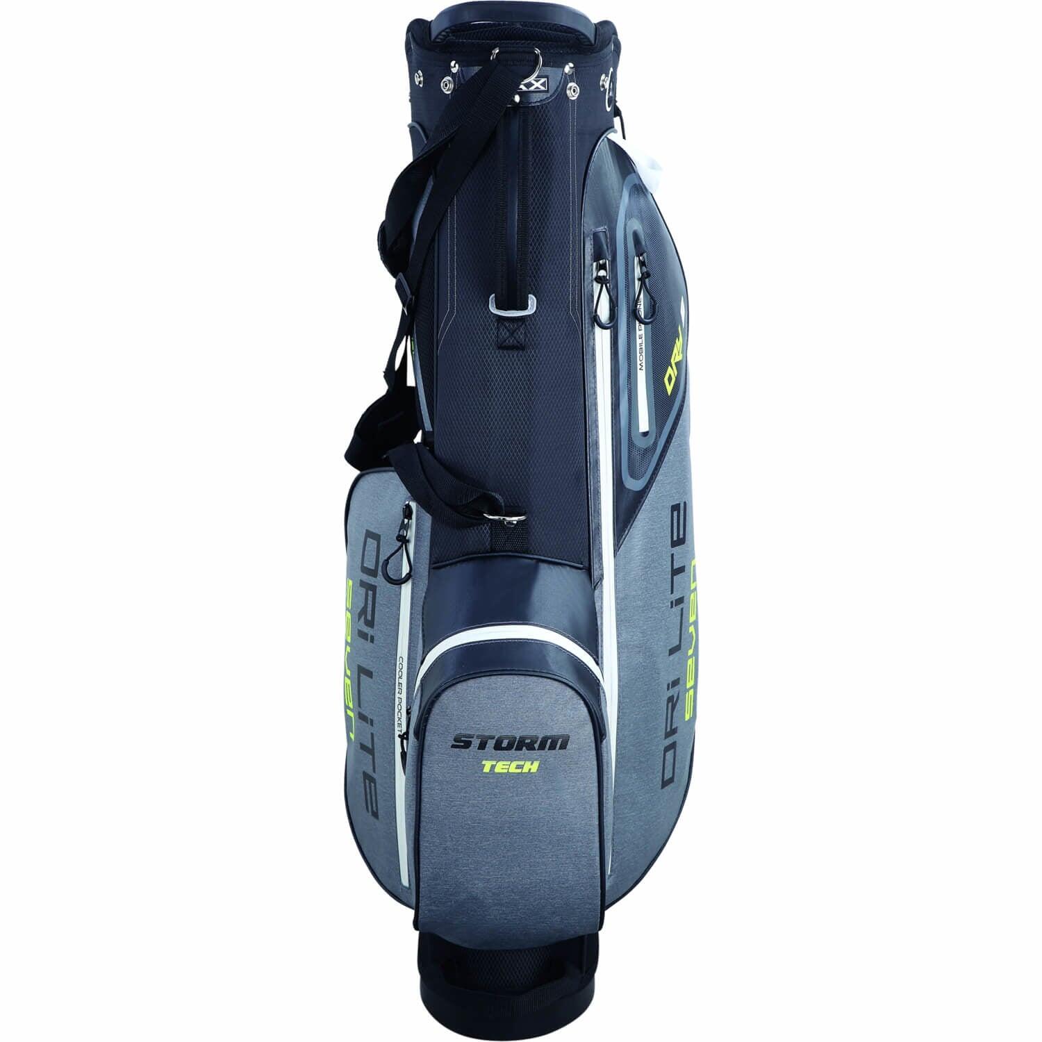 Dri Lite Seven - Sac de golf imperméable - Sac trépied - Argent Vert 5/7