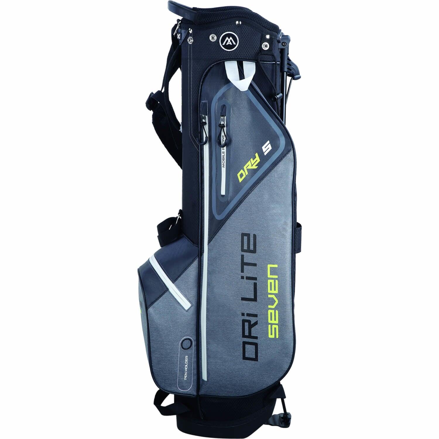 Dri Lite Seven - Sac de golf imperméable - Sac trépied - Argent Vert 4/7