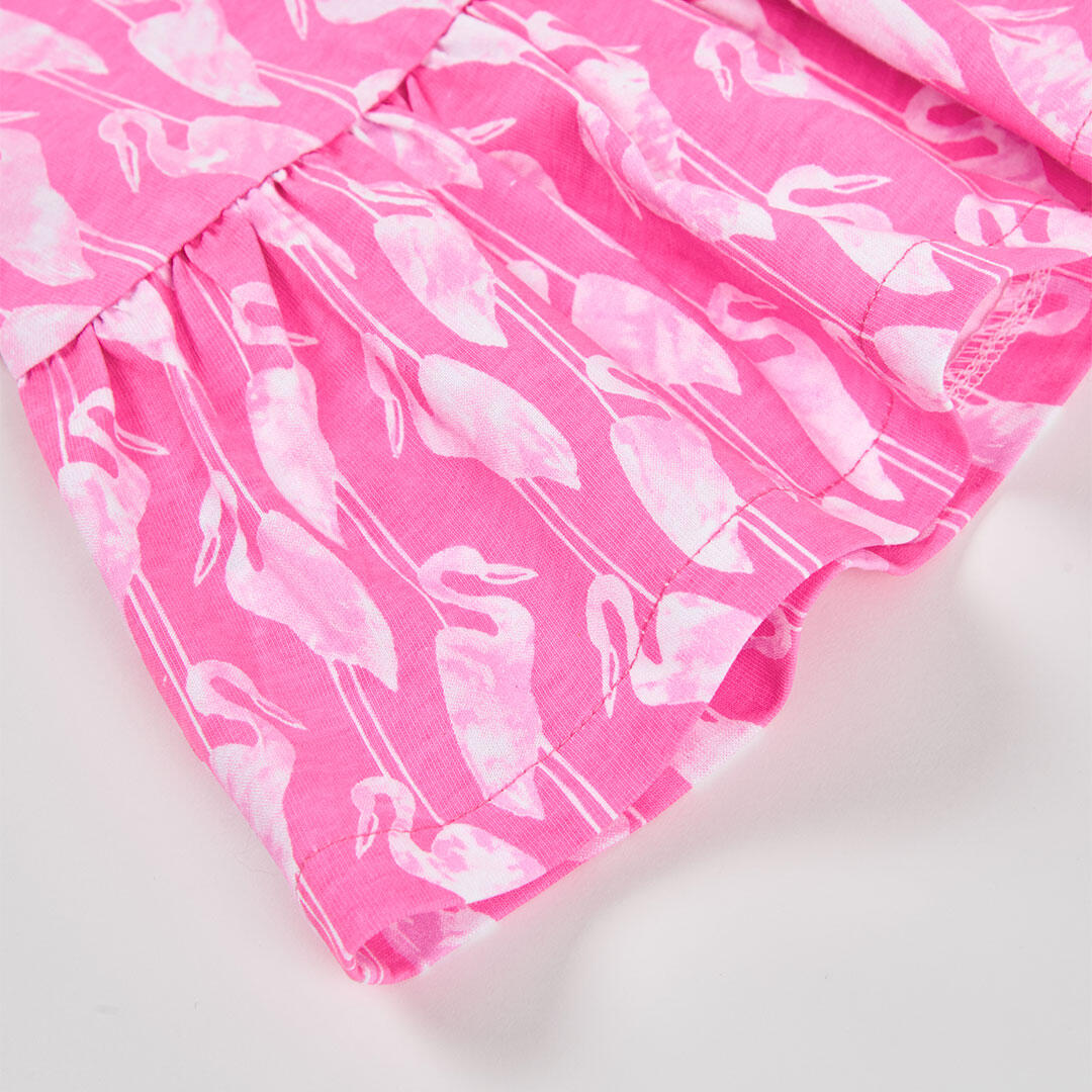 Vestido de punto estampado para niña 4/4