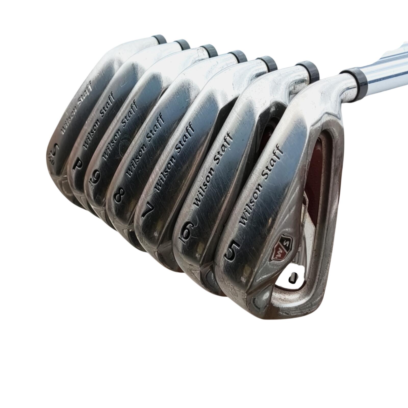Wilson Staff DI9 IJzerset / 5-PW+SW / Flex Uniflex / Staal 3/7