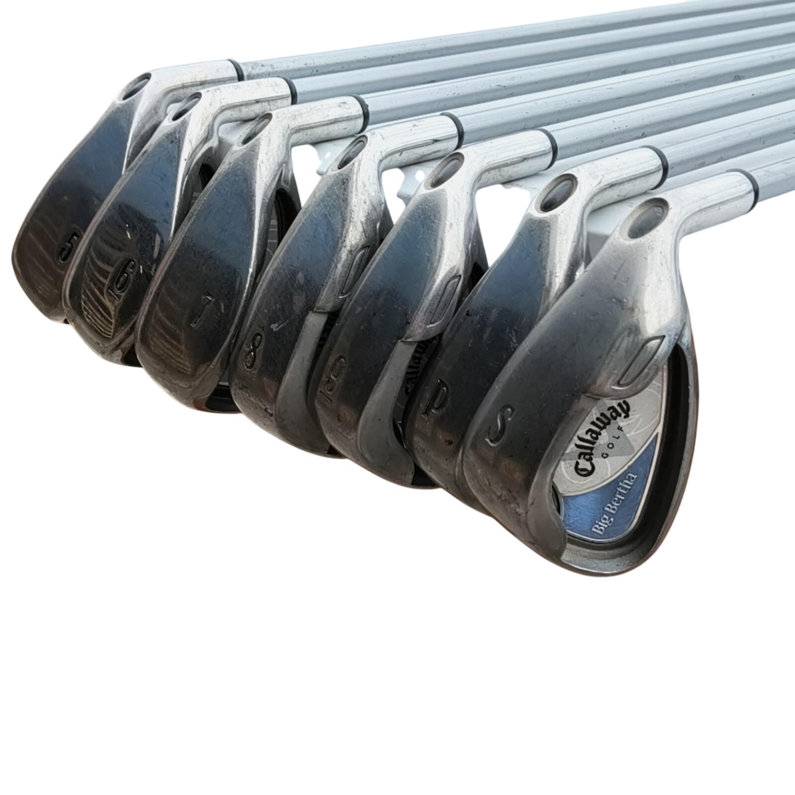 Callaway Big Bertha IJzerset / 5-PW+SW / Flex Ladies / Grafiet 3/7