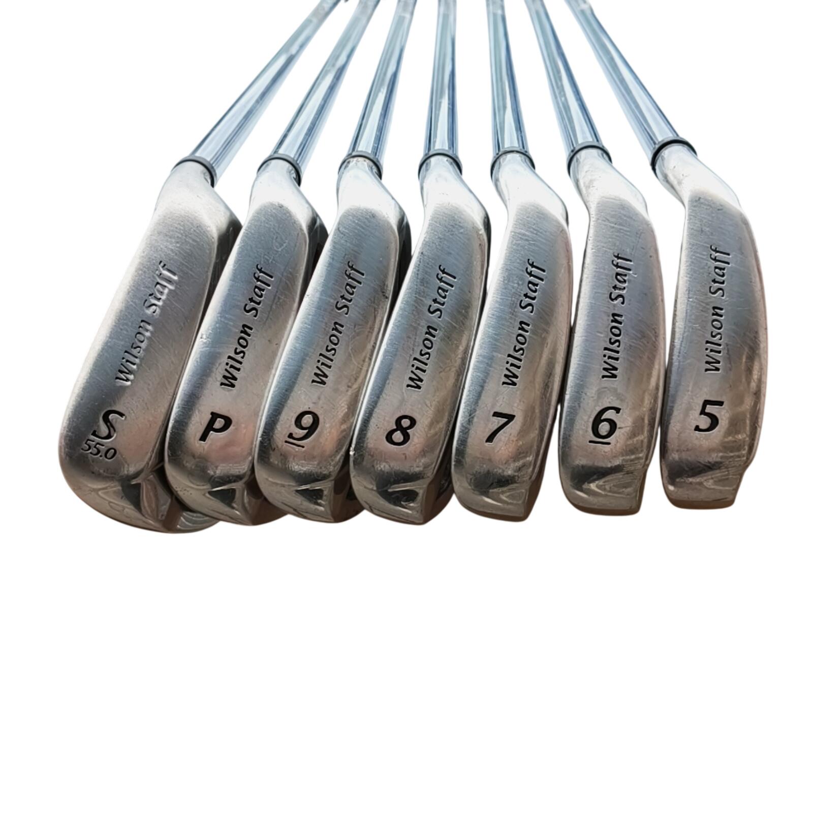 Wilson Staff DI9 IJzerset / 5-PW+SW / Flex Uniflex / Staal 2/7
