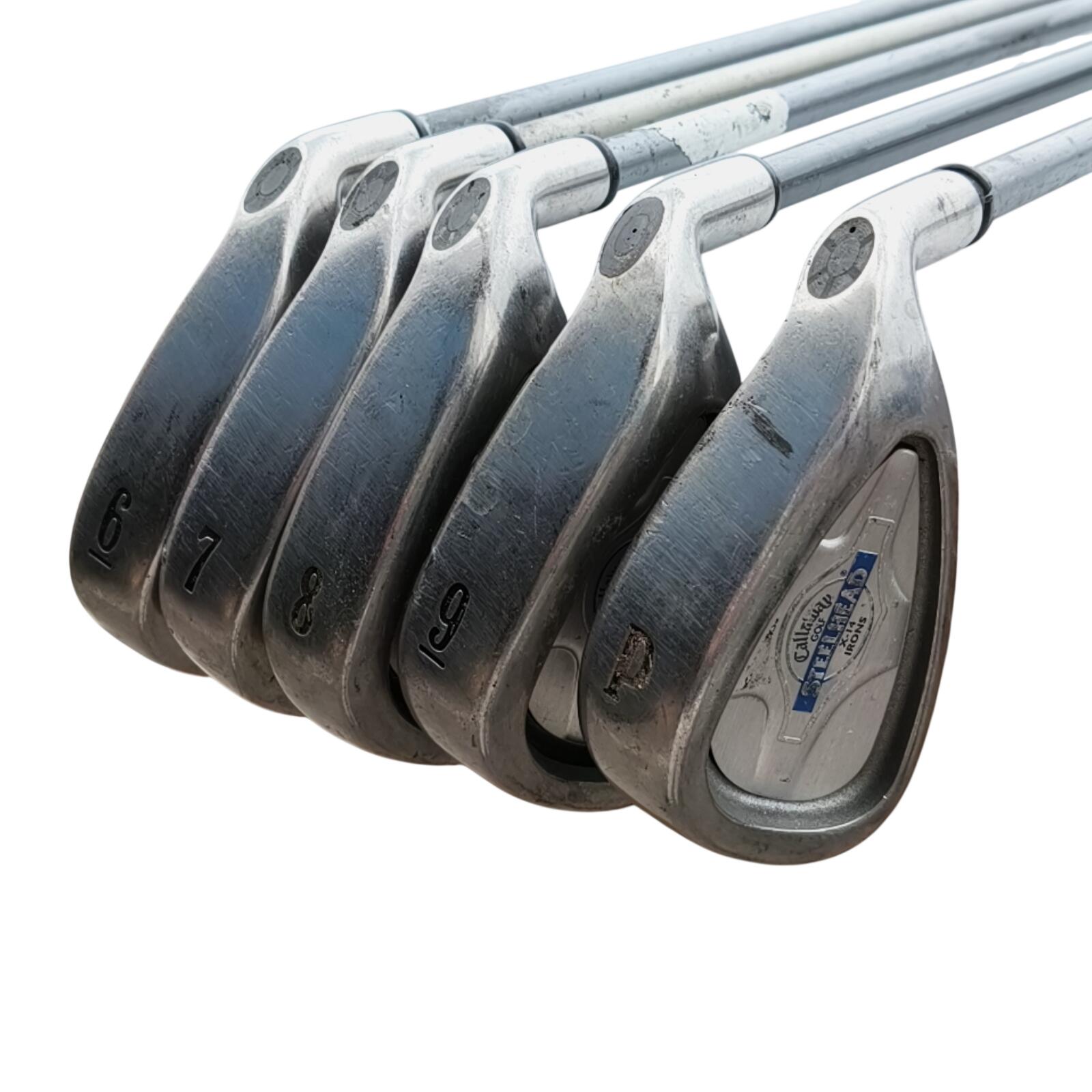 Callaway Steelhead X-14 IJzerset / 6-PW / Flex Regular / Grafiet 3/7
