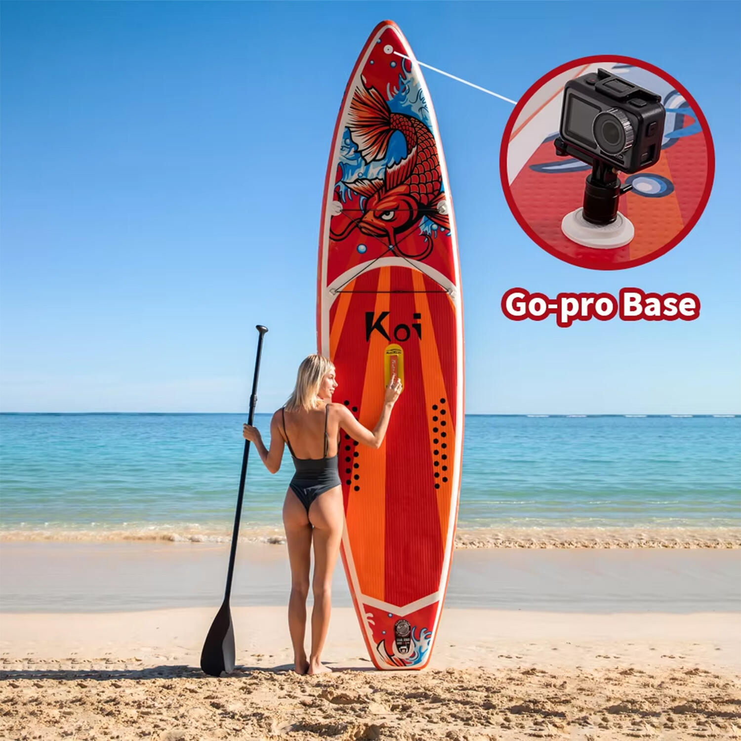 SUP Board Wide Stable Max 180kg 350x83x15cm SUPFR01E 4/7
