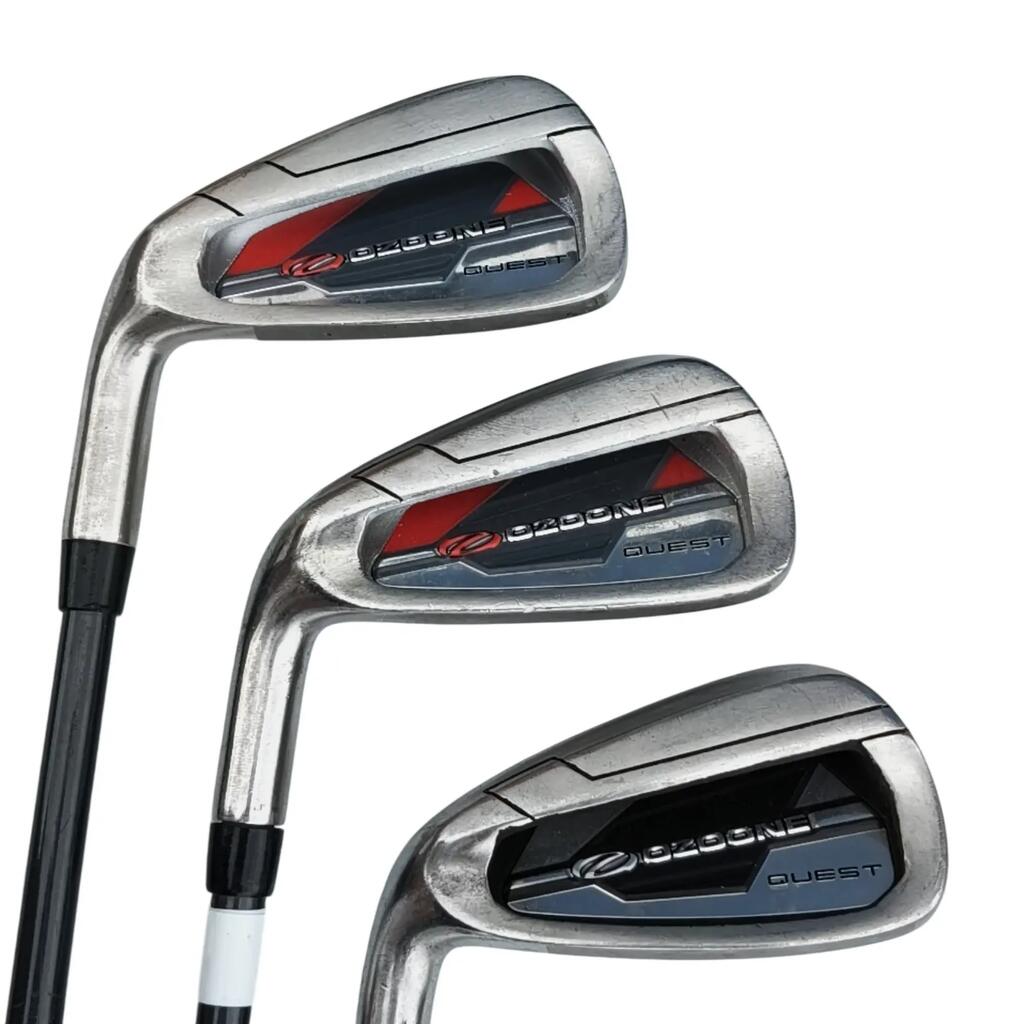 Left-handed Ozone Quest iron set / 6-PW+SW / Flex Ladies / Graphite