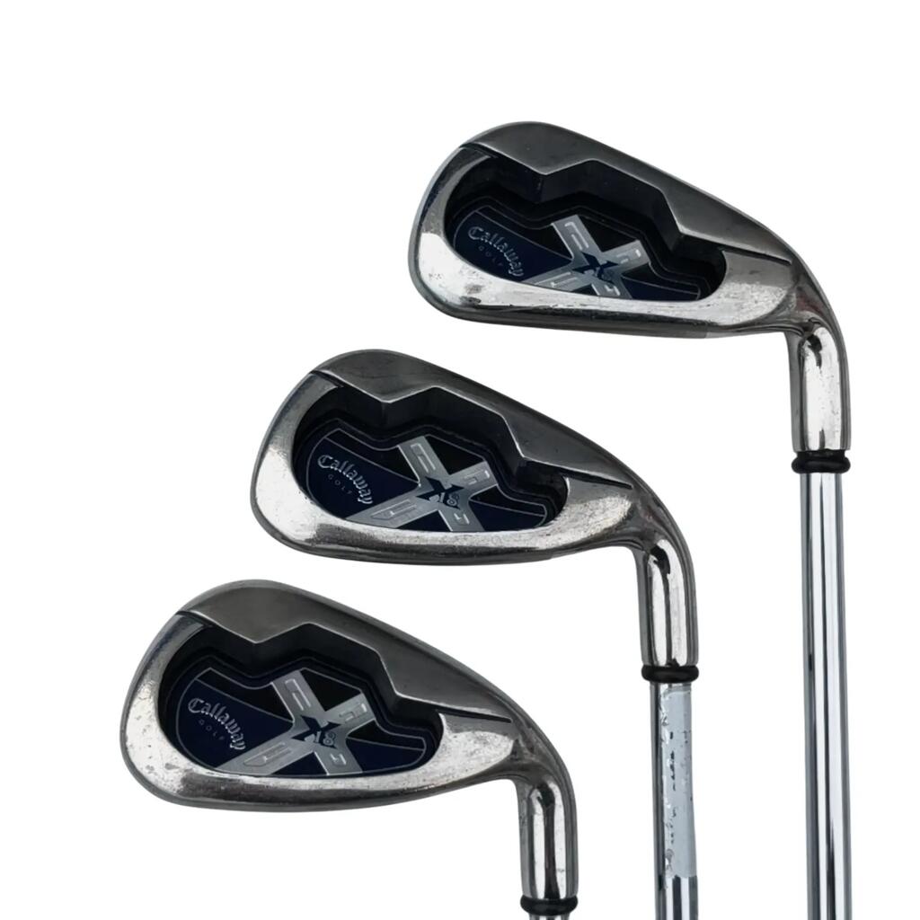 Callaway x 18-piece iron set / 5-9i / Flex Uniflex / Steel