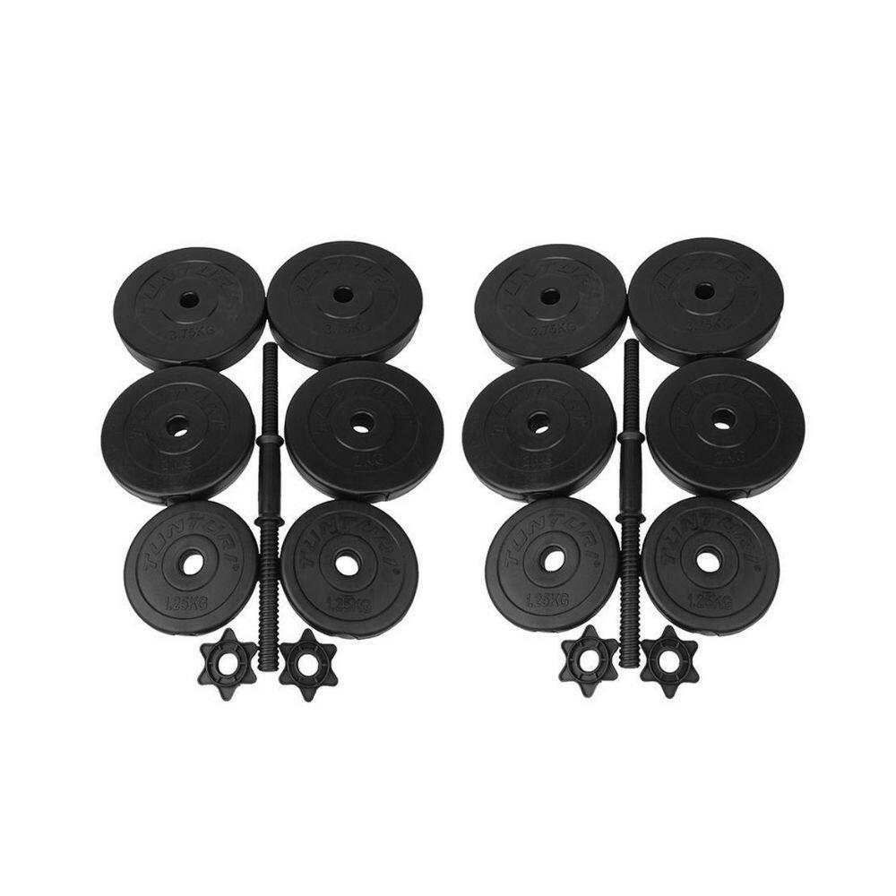 Vinyl dumbbell set Tunturi 28 kg