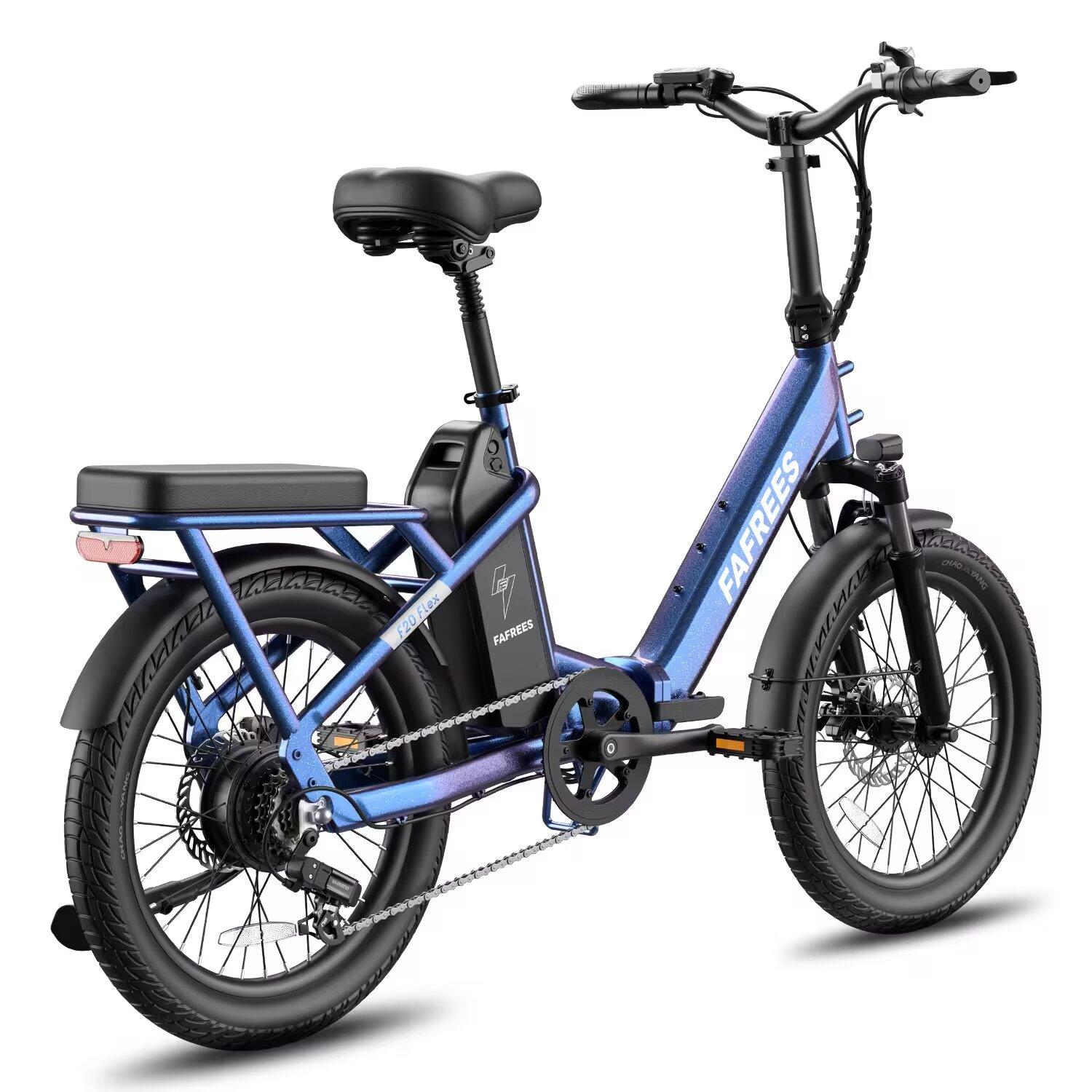 Adulto Urbano Bicicleta Elétrica Dobrável Passo Baixo Sensor 20Ah 250W F20 Flex 3/6