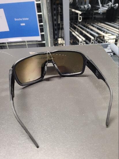 LUNETTES DE SKI ET DE SNOWBOARD F2 100 BEAU TEMPS BLANC BLEU 2/2