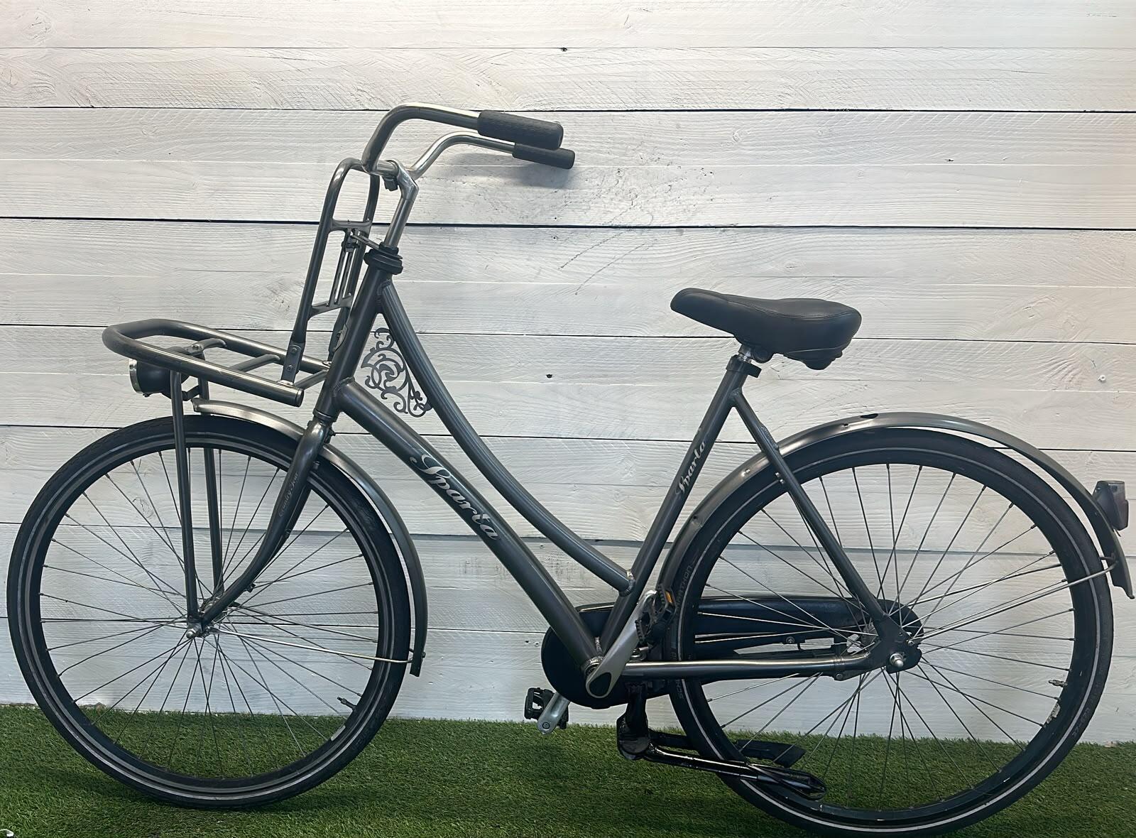 Sparta transport stadsfiets, 54 cm, metal/grijs 3/3