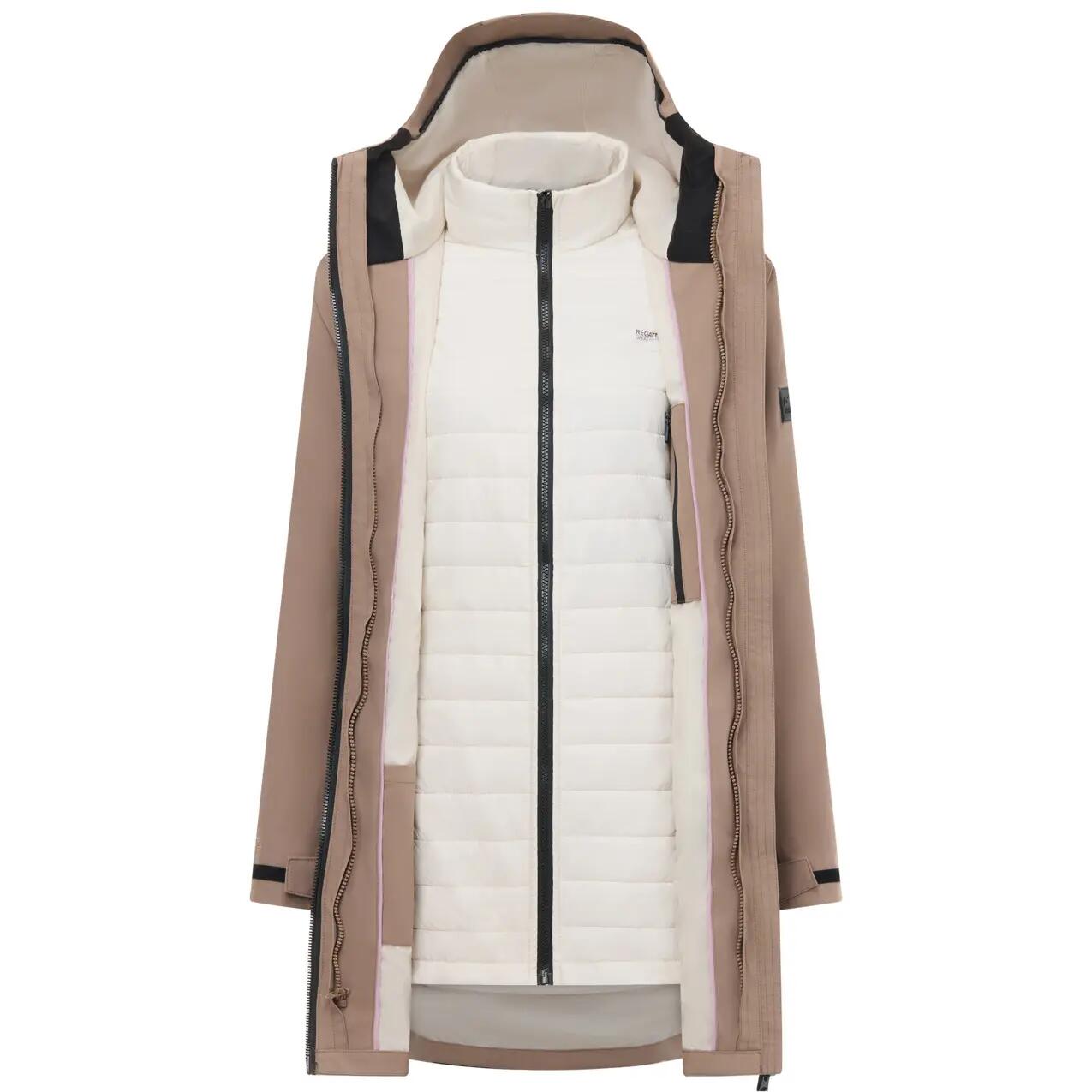 Veste imperméable 3 en 1 femme Regatta Denbury 2/7