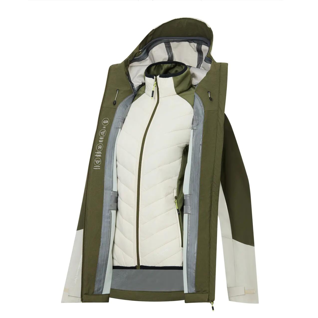 3-in-1 waterdicht damesjack Regatta Carletta 4/6