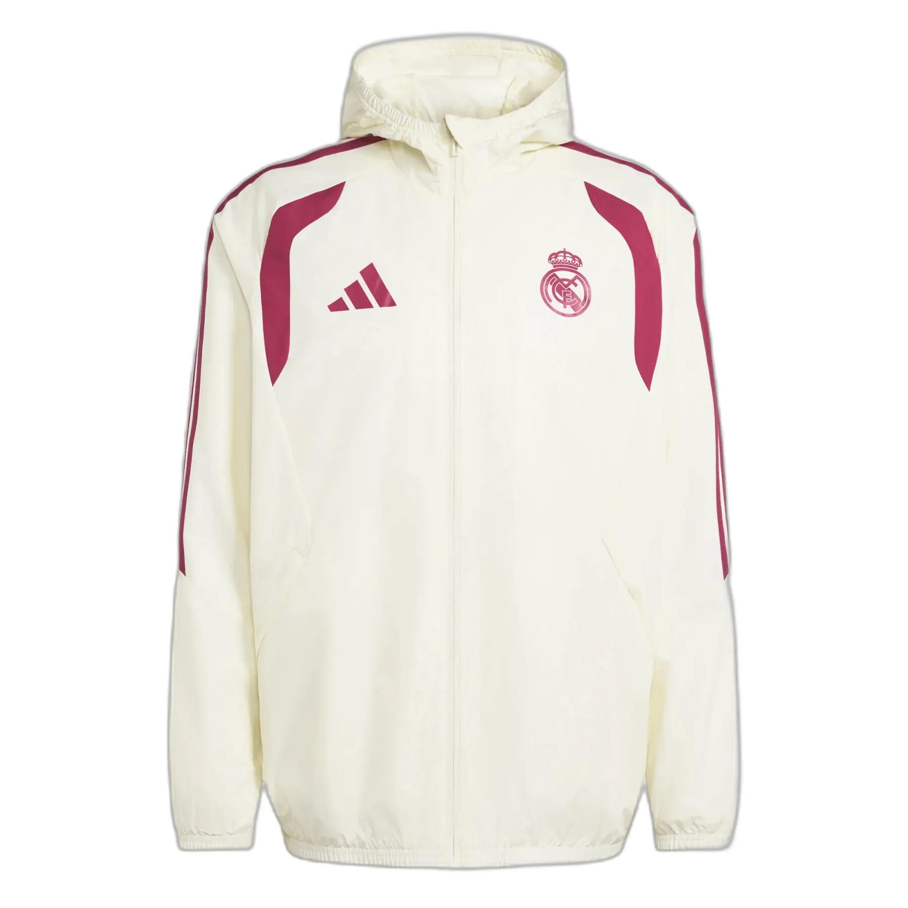 Kurtka wodoodporna All Weather Real Madrid Tiro 2026/27
