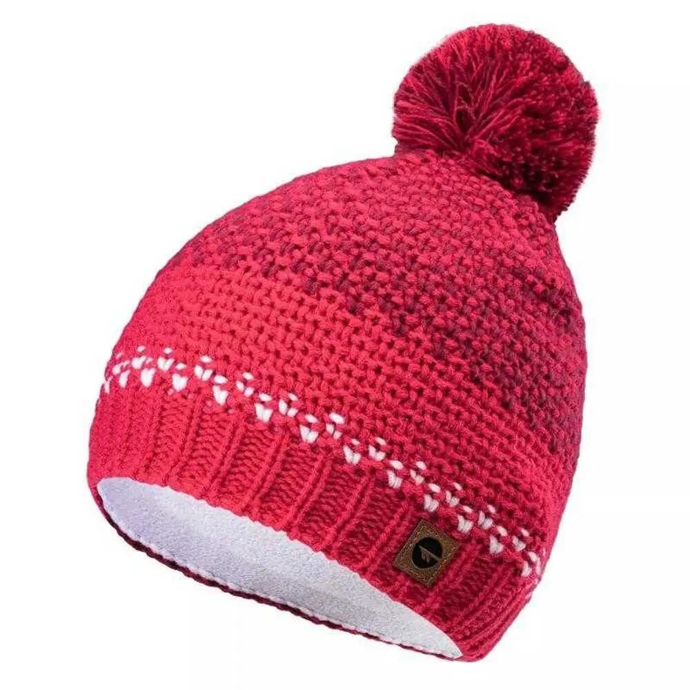Kinder/Kinder Hervin muts (Roze/Wit) 3/3