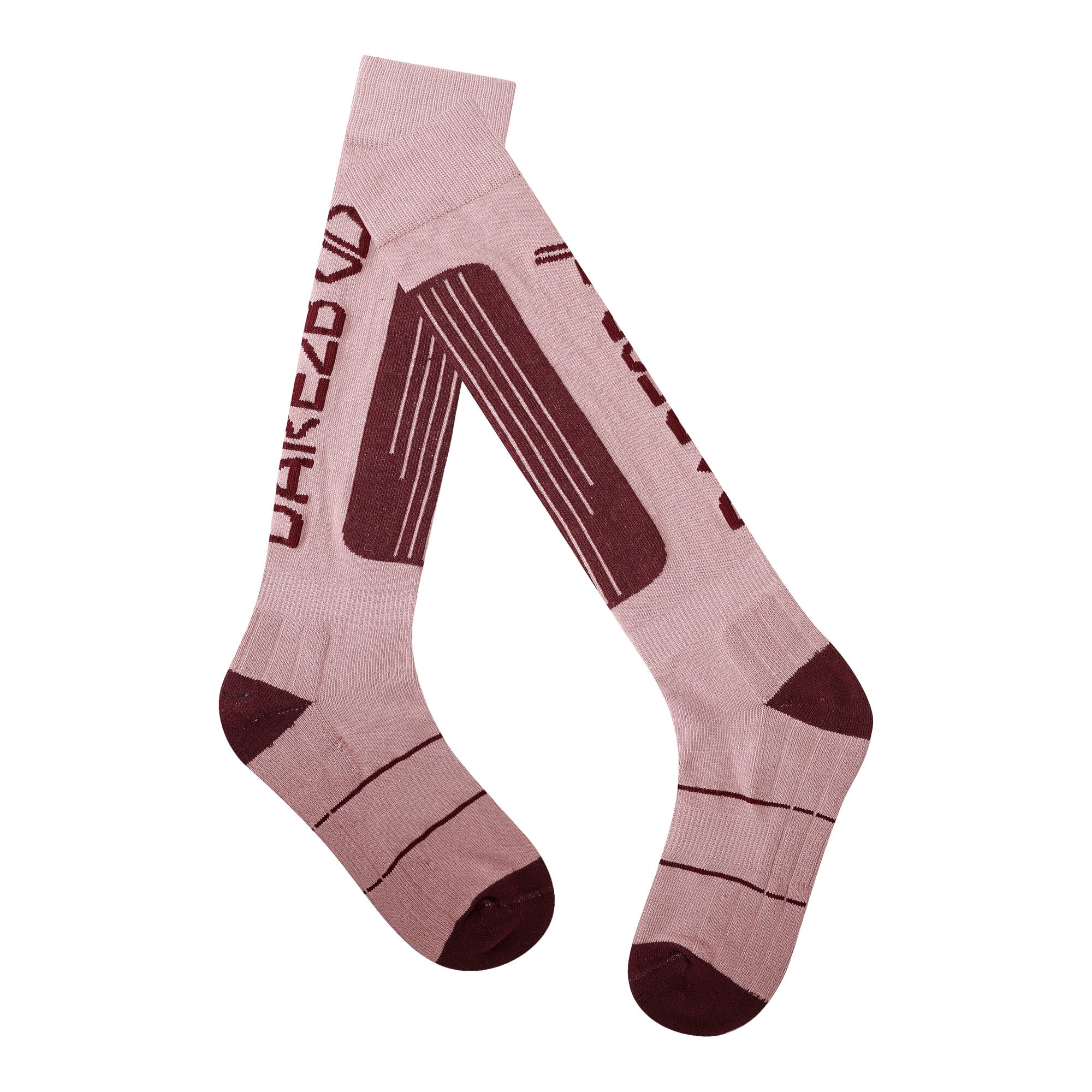 Womens/Ladies Technical Ski Socks (Fig/Lilas) 2/4