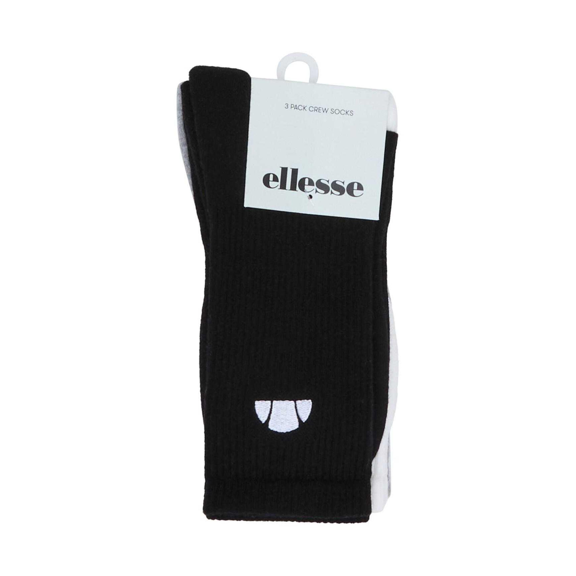 Womens/Ladies Sepino Crew Socks (Pack of 3) (Multicoloured) 2/4
