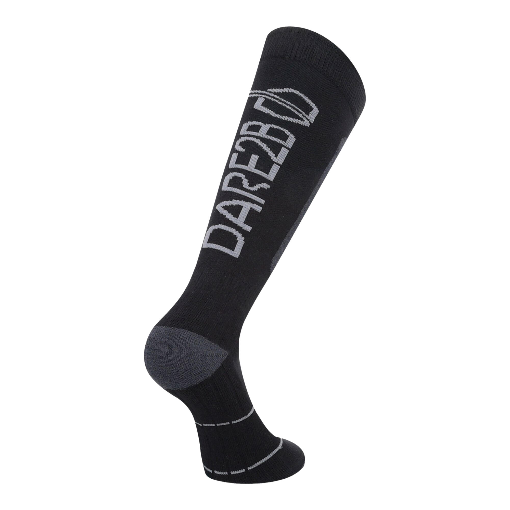 Calcetines de Esquí Technical para Mujer Negro, Ébano 2/4