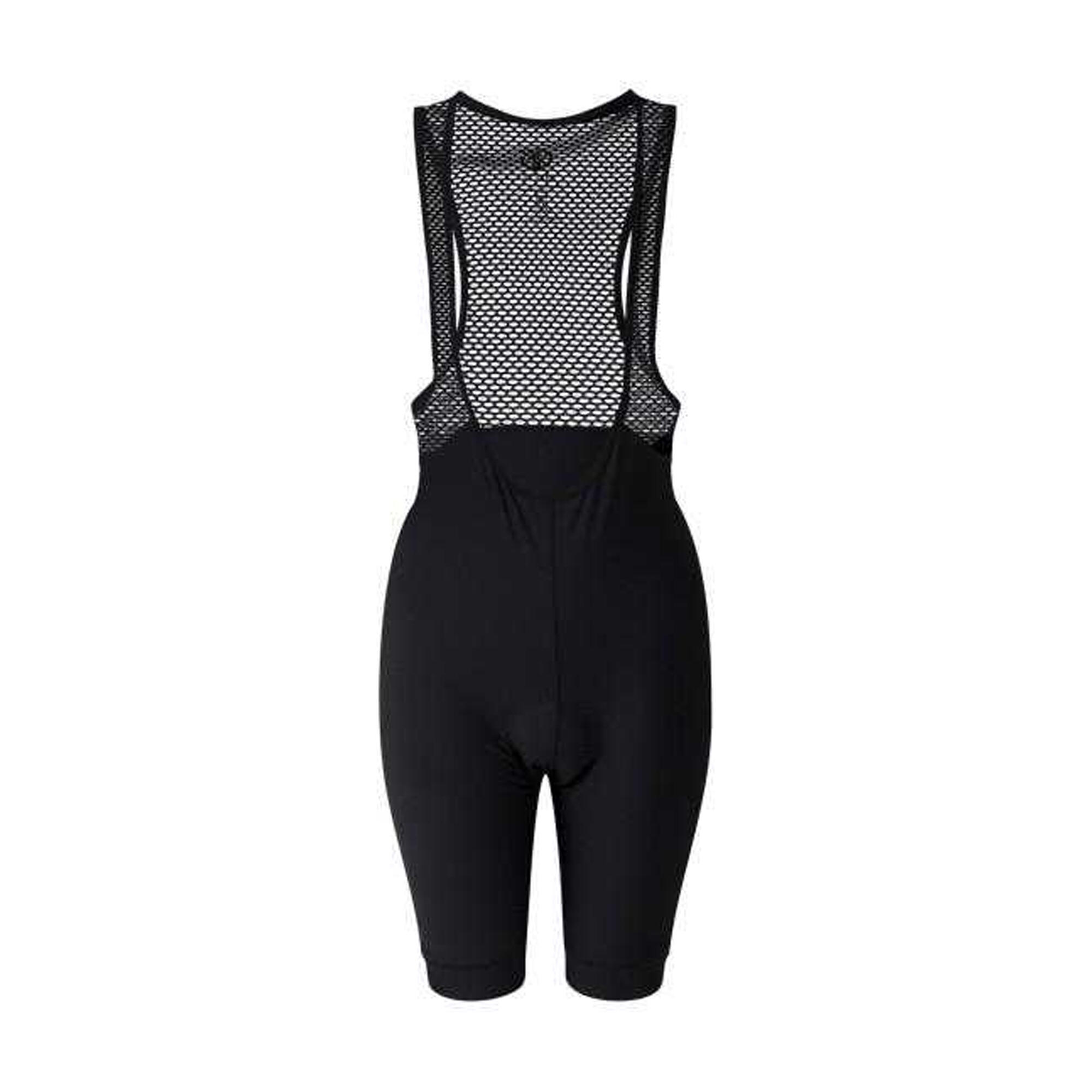 "Vigor" LatzShorts für , Radfahren Damen Schwarz 1/5