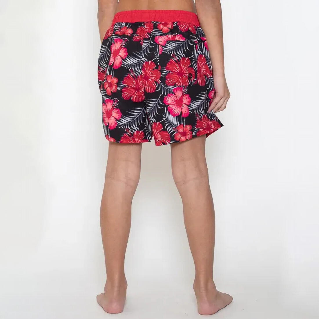 Short da Bagno Bambino Maflower Stade Toulousain Rosso e Nero 2/6