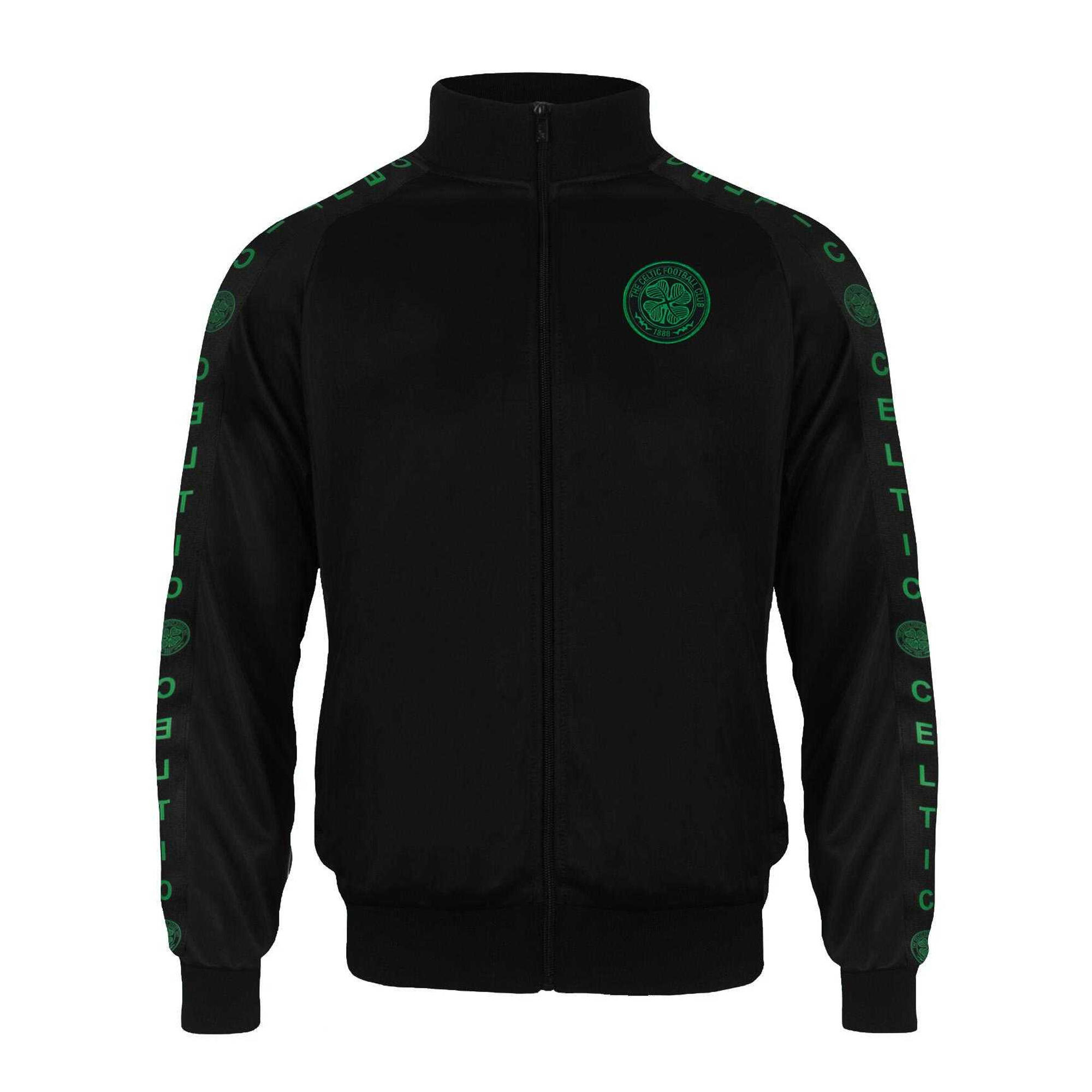 Boys Taped Tracksuit (Black) 2/5