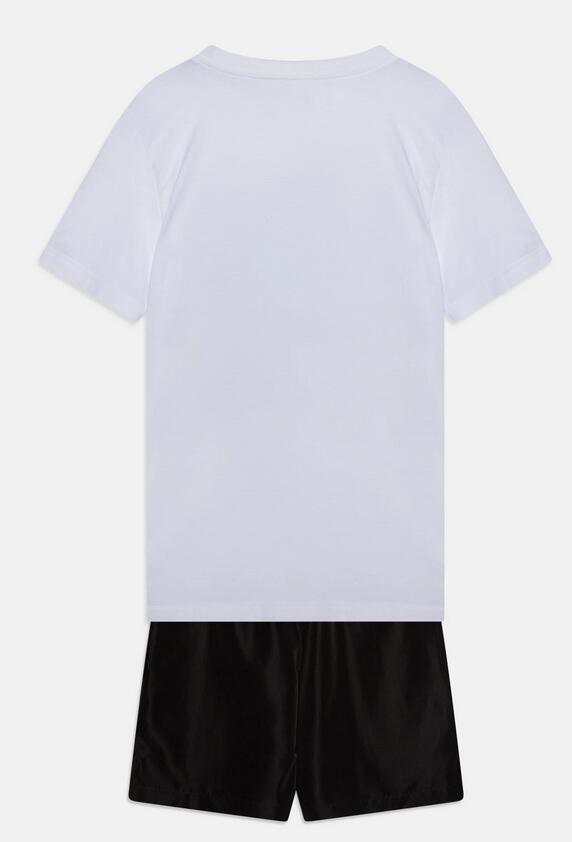 Completo ragazzo converse boxy sneaker - bianco/nero 2/4