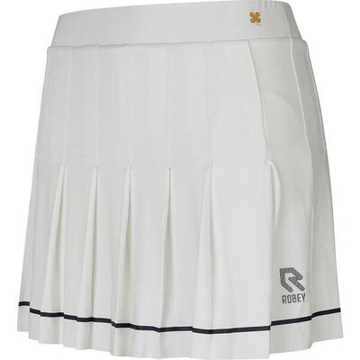 Robey tennis break plissé rok dames - wit