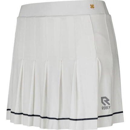 ROBEY Tennis Break plissé rok dames - wit