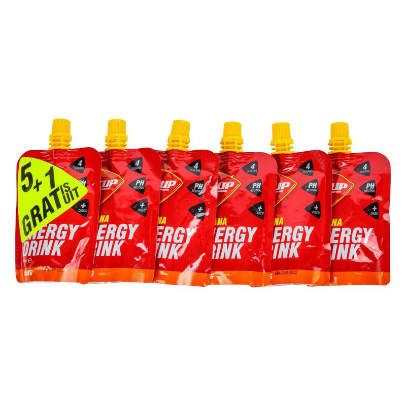 Energy Drink Banana (5 stuks + 1 gratis)