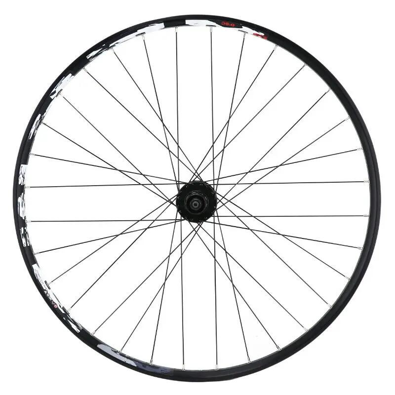 Roue arrière double paroi avec oeillet moyeu 6 trous cassette 32 rayons jante Ve 2/4