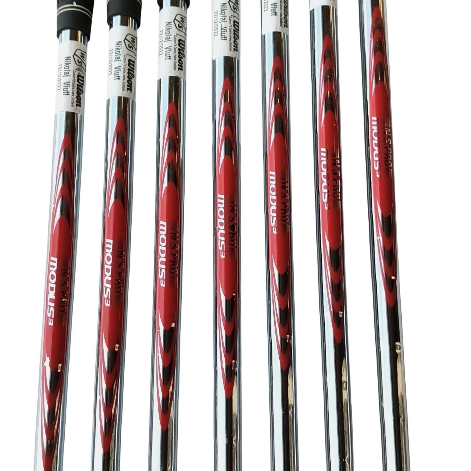 Wilson Staff CB Staff Model IJzerset / 4-PW / Flex X-Stiff / Staal 5/7