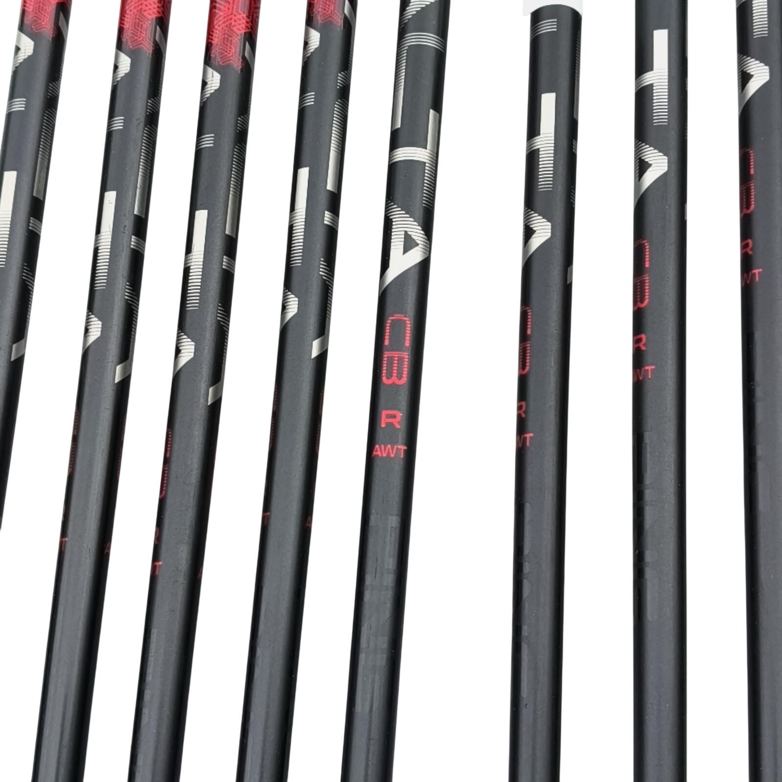 PING G410 IJzerset / 5-PW+SW+LW / Flex Regular / Grafiet 4/7