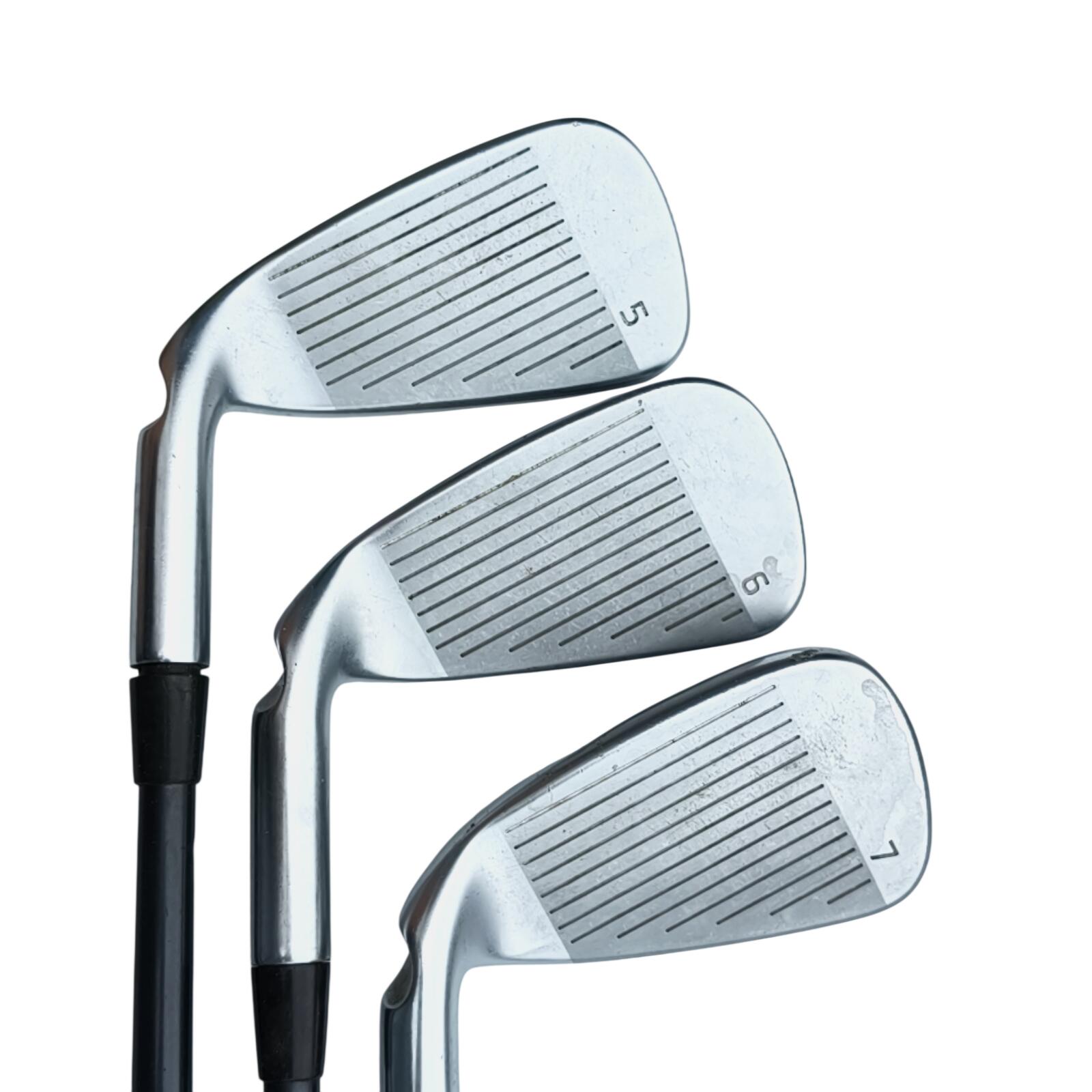 PING G410 IJzerset / 5-PW+SW+LW / Flex Regular / Grafiet 6/7