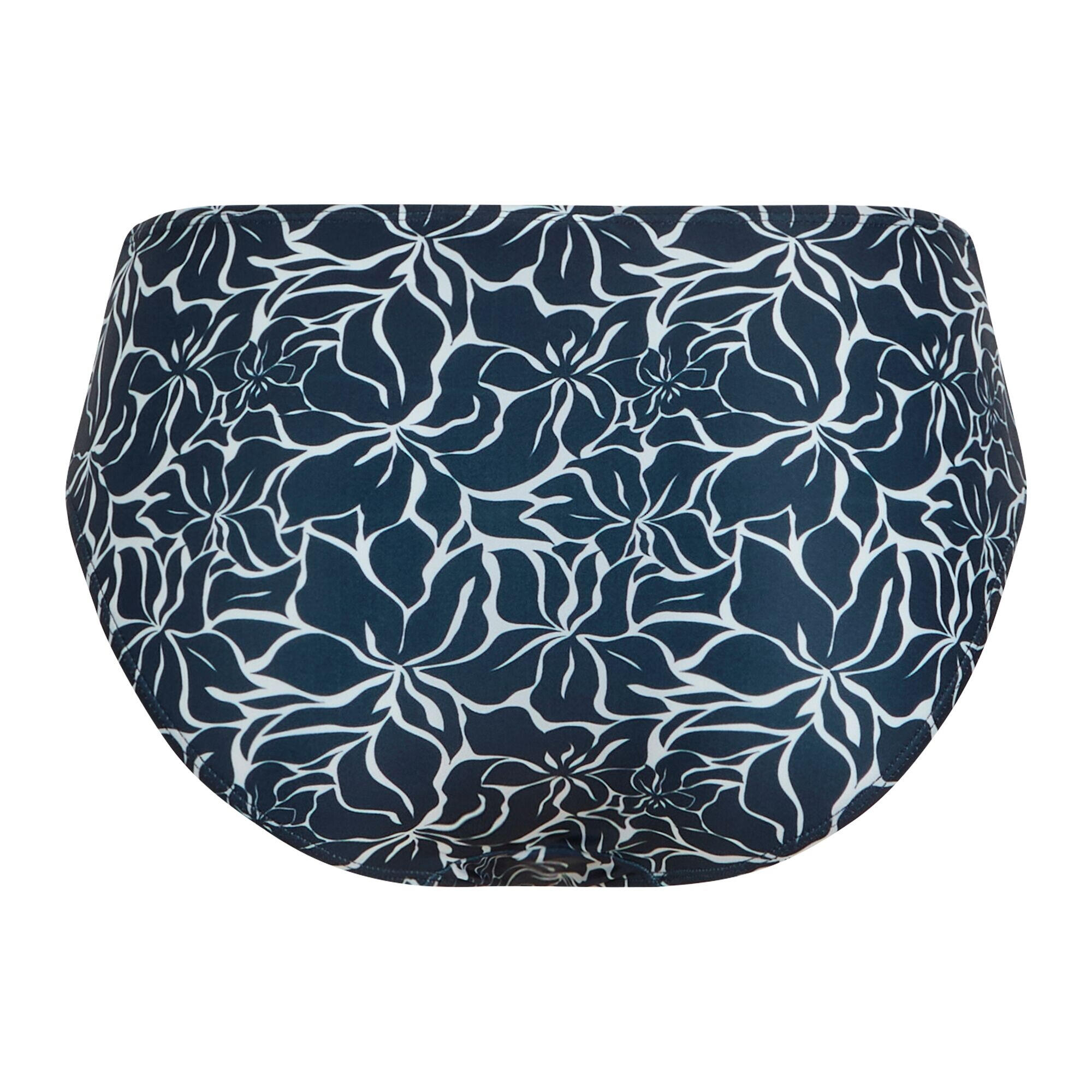 Bas De Maillot De Bain Motif/style Floral ACEANA Femme (Bleu Marine) 2/5