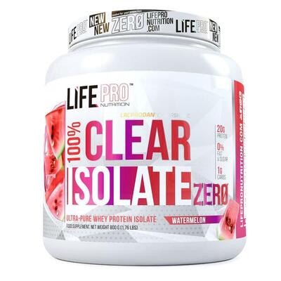Clear isolate zero - 800 g lifepro energiedrank