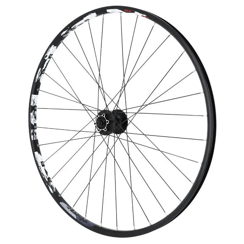 Koło przednie dwuścienne z oczkiem piasty shimano 6 otworów 32 szprychy obręcz V